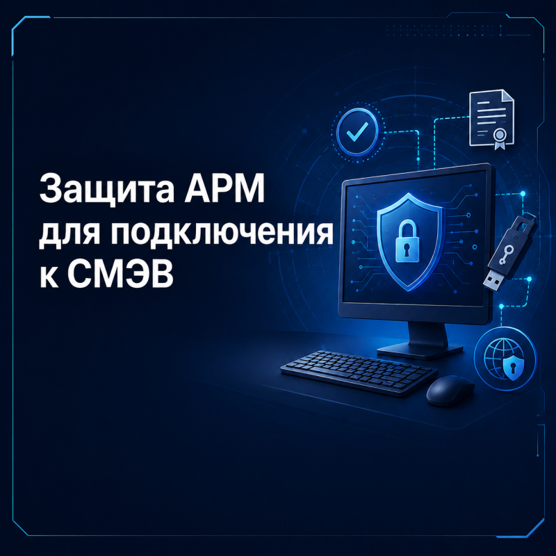 Меры по защите данных для подключения к СМЭВ (Системе межведомственного электронного взаимодействия)