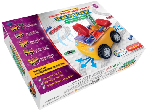 Электронный конструктор ЗНАТОК Умная Машина