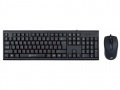 Комплект (клавиатура+мышь) OKLICK 630M, USB, проводной, черный