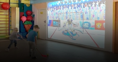 Интерактивная стена «Спортбол» — новый подход к спортивным занятиям