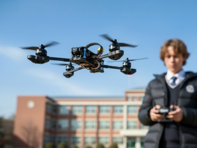 БПЛА в колледже: от воздушного дрон-рейсинга до подводных роботов