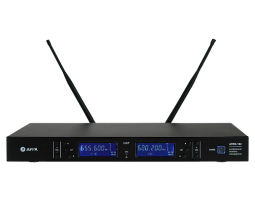 Двухканальная радиосистема с двумя микрофонами AFRM-102